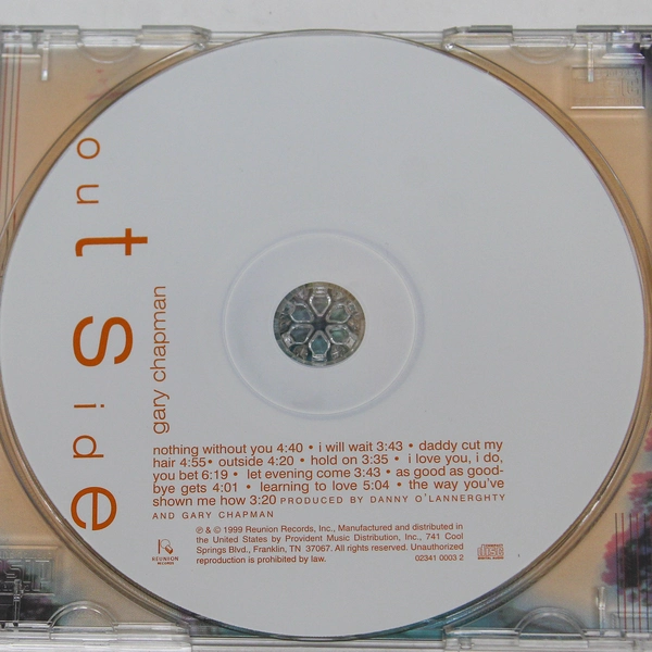 Gary Chapman Outside CD 1999 Reunion Records Pre-Owned Music Collection