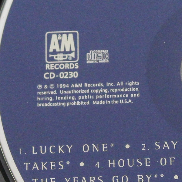 Amy Grant House Of Love CD 1994 A&M Records Pre-Owned Music