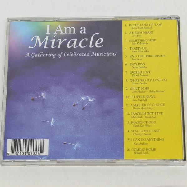 I Am A Miracle CD - A Gathering Of Celebrated Musicians - Good Condition