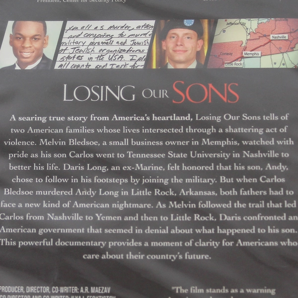 Losing Our Sons DVD 2012 An American Tragedy Sealed Pre-Owned