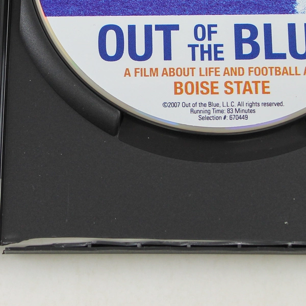 Out Of The Blue DVD Life And Football At Boise State 2007 Arts Alliance America