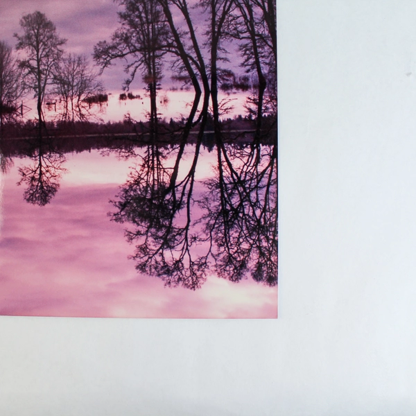 Vintage 11x14 Purple Sky Lake Landscape Art Print - Nature Scene Photography