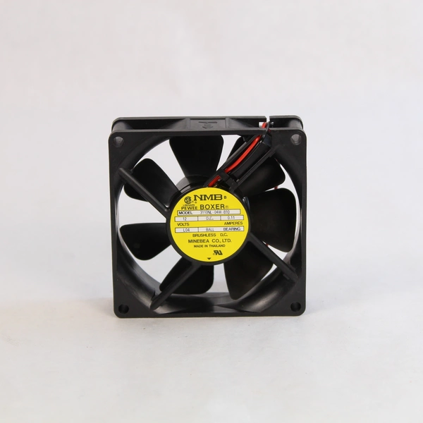 NMB Pewee Boxer 3110NL40WB10 12V Mini Ball Bearing Fan As Is, 3" x 1"