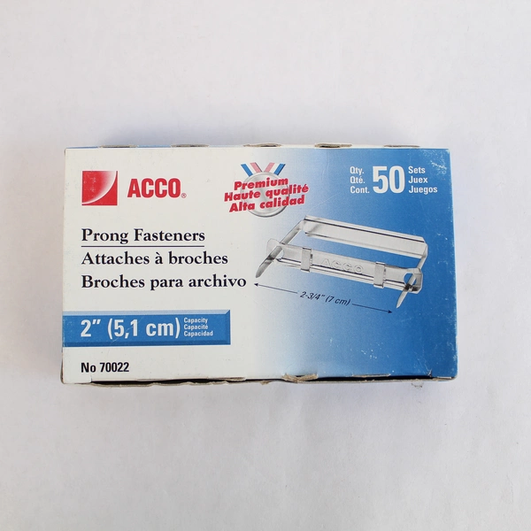 Lot of 168 ACCO Compressors for 2 3/4" Prongs - Office Supply Essentials