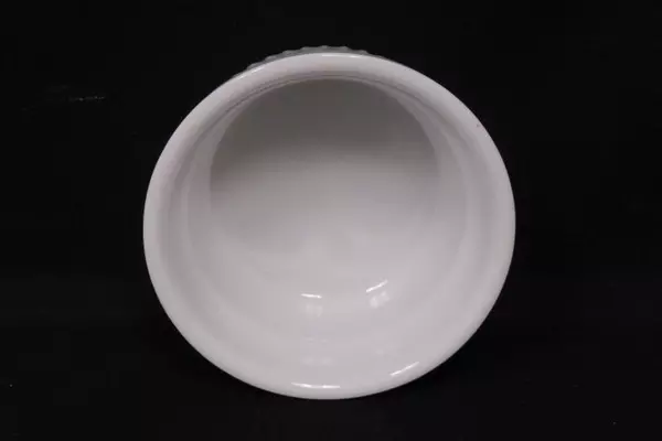 HIC Ribbed Porcelain Ramekin 3.5" Diameter 6 oz - Good Pre-Owned Condition