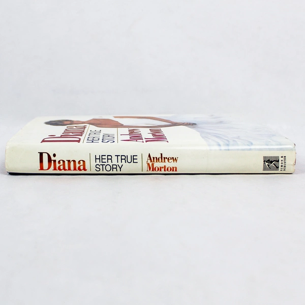 Diana: Her True Story by Andrew Morton 1992 HC Pre-Owned with Stains & Writing