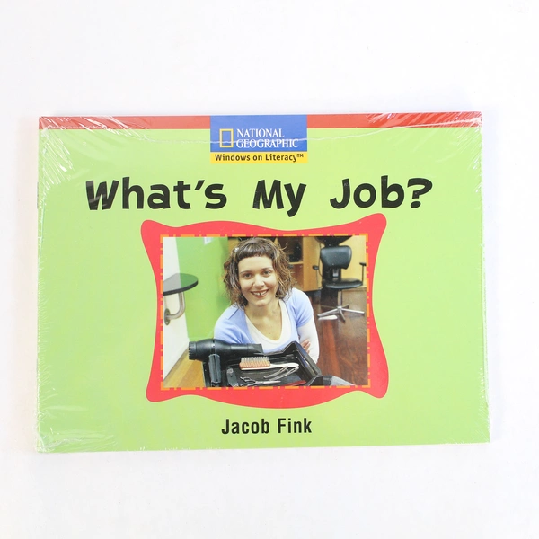 National Geographic What's My Job Lot of 6 Booklets Sealed Condition