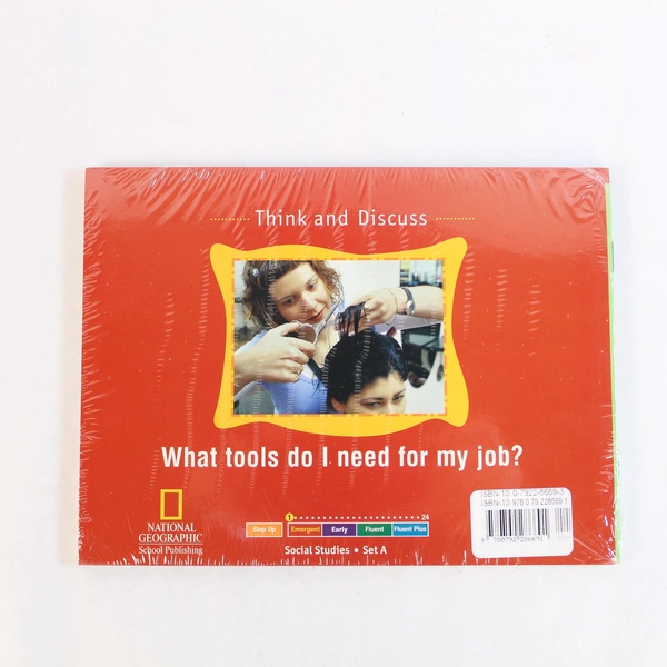 National Geographic What's My Job Lot of 6 Booklets Sealed Condition