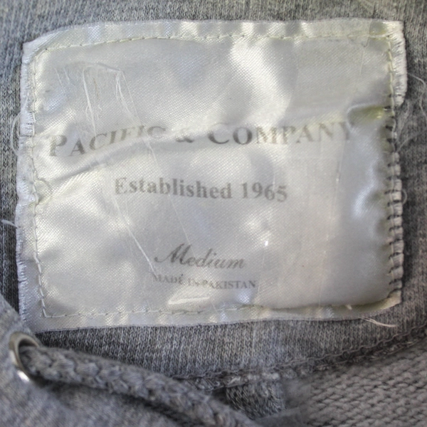 Vintage Rockaway Oregon Hoodie XL Gray Pullover Pre-Owned with Stains