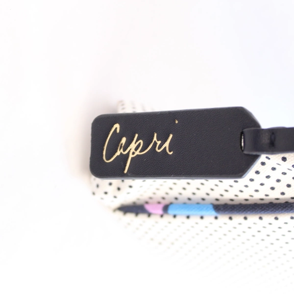 Lot of 2 Estee Lauder Polka Dot Cosmetic Bags Travel Makeup Cases