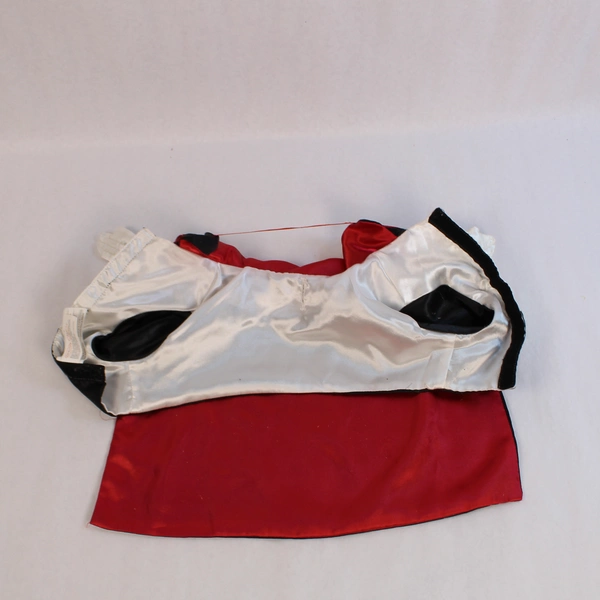 Small/Medium Dog Vampire Cape Costume - Satin Halloween Outfit