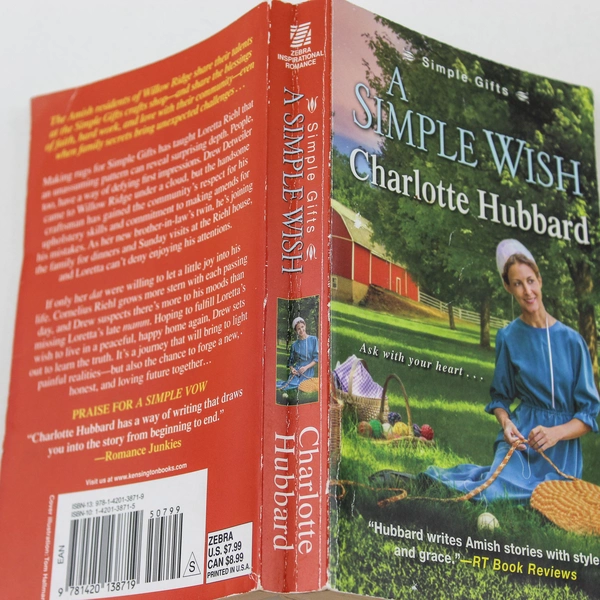 A Simple Wish Charlotte Hubbard 2017 Kensington Publishing Corp Paperback Novel
