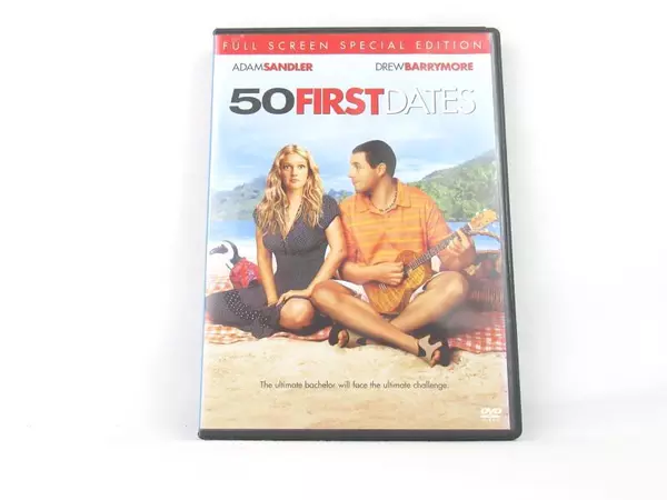 50 First Dates DVD Special Edition Adam Sandler Drew Barrymore - Good Pre-Owned