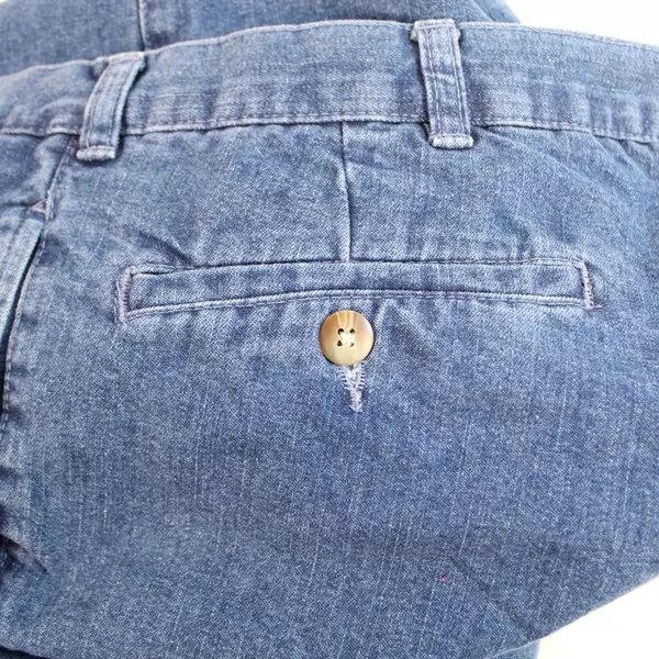 Vintage Plus Size 42/30 Cropped Denim Jeans Women's Dark Wash Sportswear