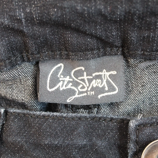 City Streets Y2K Low Rise Skinny Jeans Size 7 Dark Wash Junior's Pre-Owned