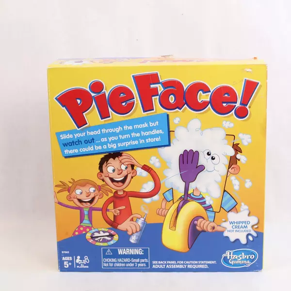 Pie Face Original Hasbro Replacement Pieces - Thrower, Arm, Chin Rest & Mask