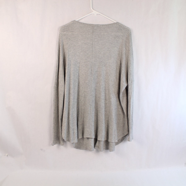 White Birch Gray Button-Up Cardigan Sweater Women's Small - Pre-Owned