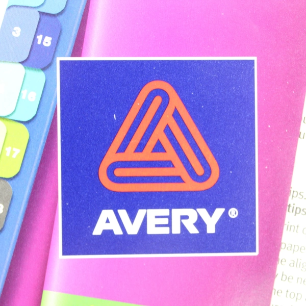 Avery Ready Index Dividers 1-24 Double Column Color Tabs 11321 Pre-Owned