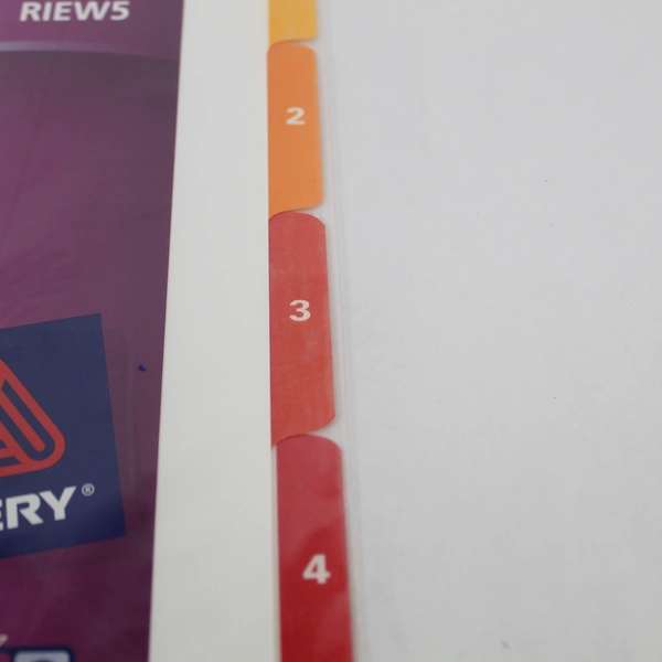 Avery Extra Wide Table Of Contents Reference Dividers 11161 RIEW5 5 Tabs Sealed