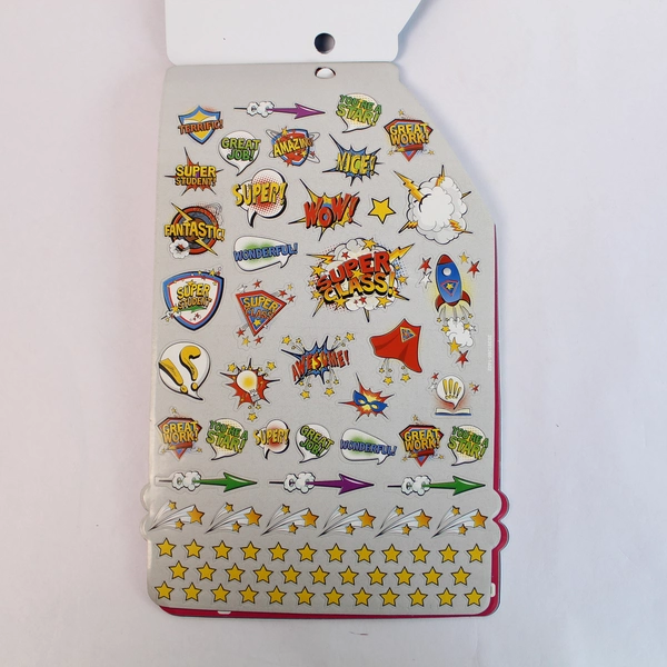 2000 Reward Stickers - Aim High, Good Job, Kids Crafts, Fun Designs