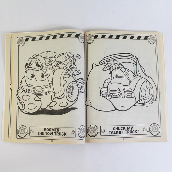 Bendon Tonka Jumbo Coloring & Activity Book Chuck Friends 2005, Pre-Owned