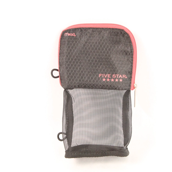 Mead Five Star Pencil Pouch Holder with Red Trim School Desk Organizer