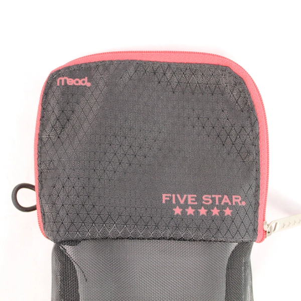 Mead Five Star Pencil Pouch Holder with Red Trim School Desk Organizer
