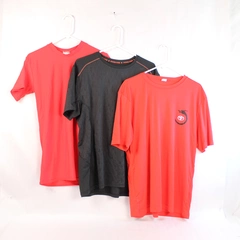 Lot of 3 Men's Size L Activewear Shirts - Champion, Sport-Tek, Game Gear