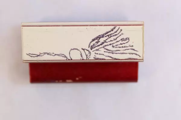 Lot of 3 Kids Stamp Pads & Stamps in Storex Case - Pre-Owned Craft Supplies