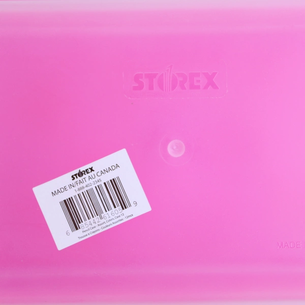 Lot of 3 Kids Stamp Pads & Stamps in Storex Case - Pre-Owned Craft Supplies