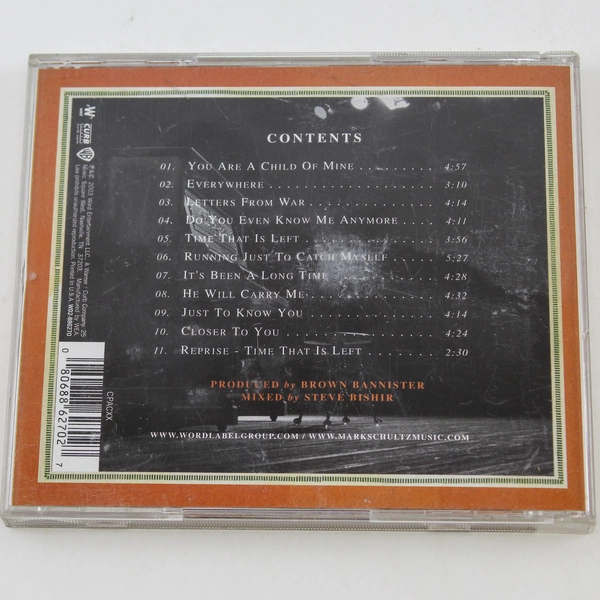 Mark Schultz Stories And Songs CD 2003 - Good Condition, Heartfelt Melodies