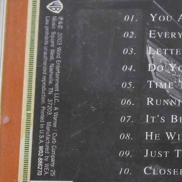 Mark Schultz Stories And Songs CD 2003 - Good Condition, Heartfelt Melodies