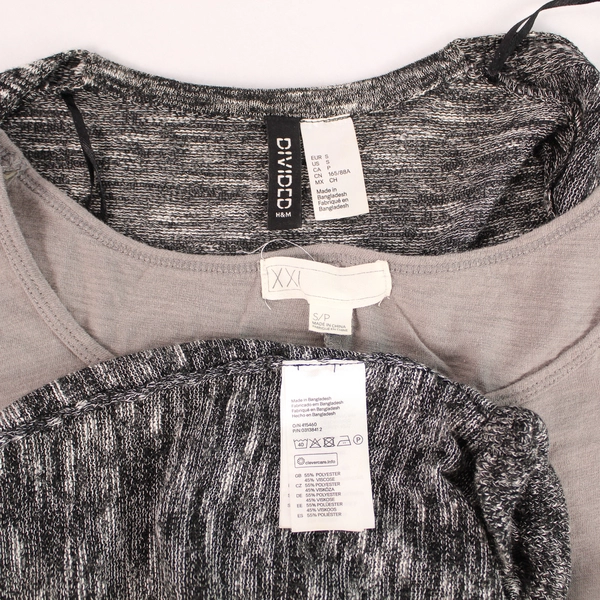 Lot of 2 Women's Size S Cardigan & Crop Top - Good Pre-owned Condition