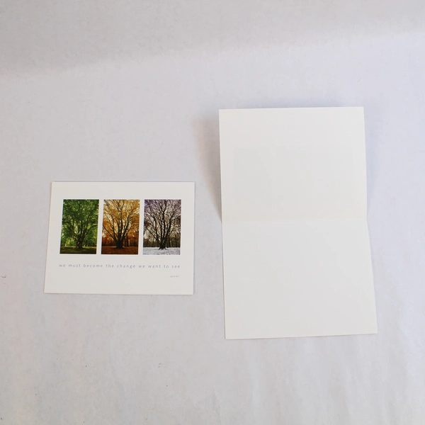 Lot of 19 Vintage Ghandi Quote Blank Greeting Cards - Good Condition