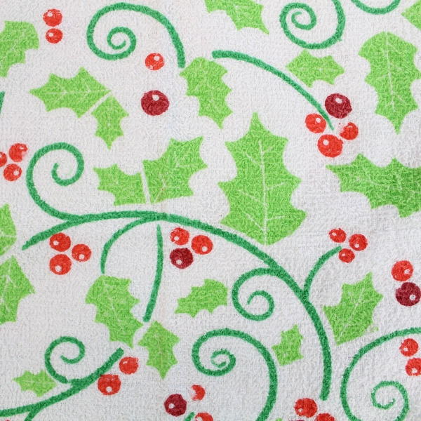 Paralyzed Veterans Christmas Tea Towel Red Green Holiday Kitchen Decor 25"x14.5"