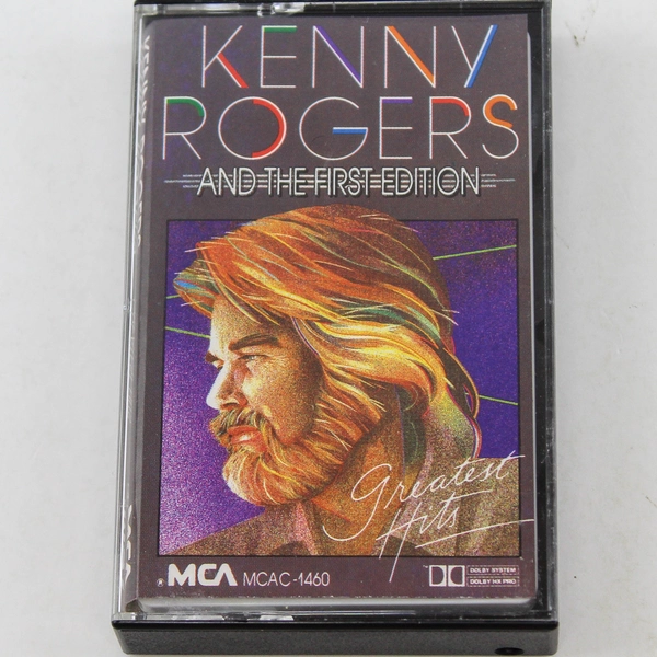 Kenny Rogers Greatest Hits Audio Cassette Tape 1986 MCA - Good Condition