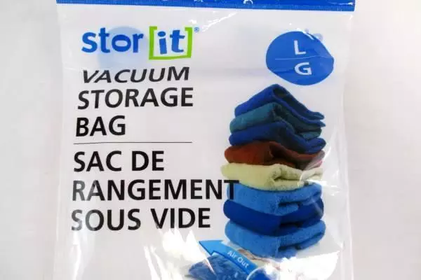 Stor It Vacuum Storage Bag Large 17.5" x 27.5" - New & Sealed