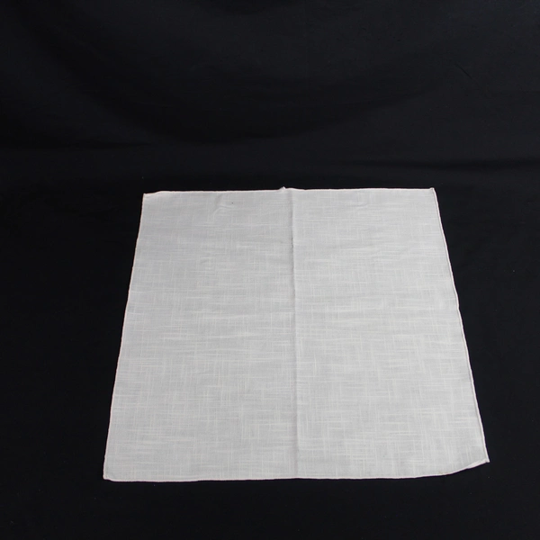 Lot of 2 Vintage Eggshell Heavy Cotton Napkins - Unique Charm, Pre-owned