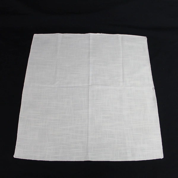 Lot of 2 Vintage Eggshell Heavy Cotton Napkins - Unique Charm, Pre-owned