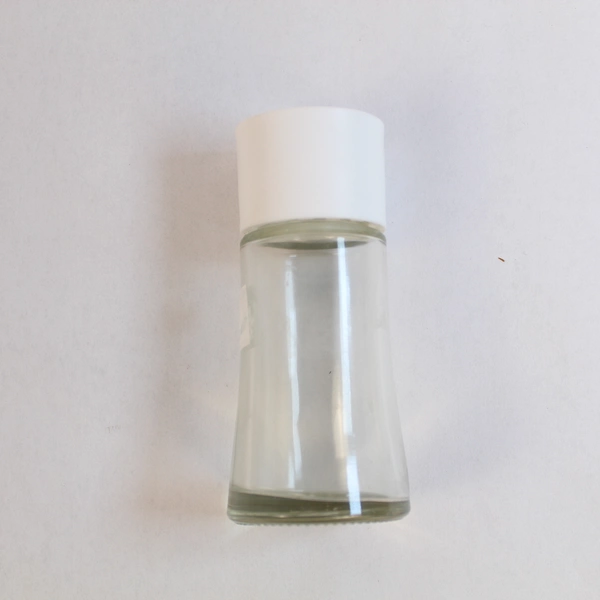 Modern Minimalist Salt & Pepper Shakers Set - Black & White Glass Lids