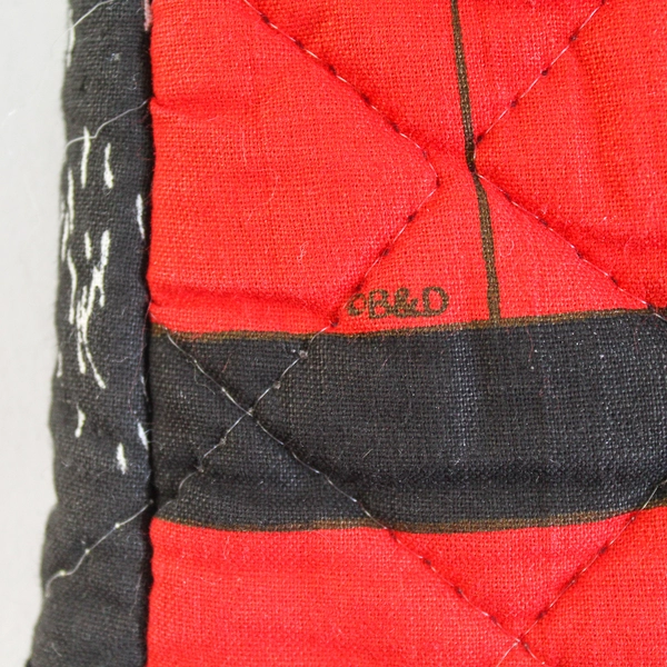 Vintage Barth & Dreyfuss Christmas Character Pot Holder Holiday Decor 11"