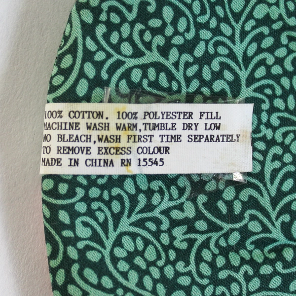 Vintage Barth & Dreyfuss Pink Christmas Wreath Hot Pad Pot Holder 8.25"