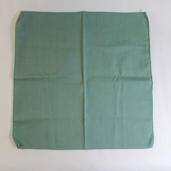 Lot of 3 Mismatched Woven Napkins - 2 Sage Green & 1 Striped, Pre-owned