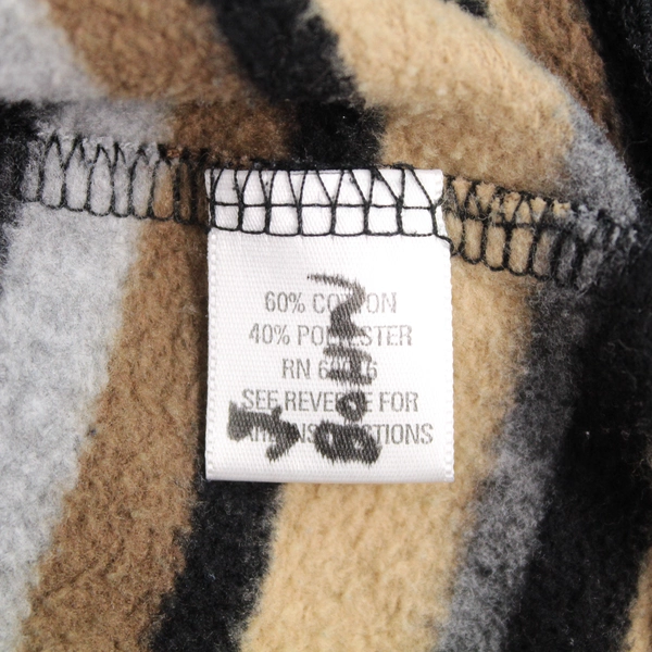 Stud Men's XL Long Sleeve Sweater Black Brown Gray Stripes Casual Fashion