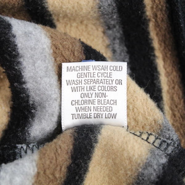 Stud Men's XL Long Sleeve Sweater Black Brown Gray Stripes Casual Fashion