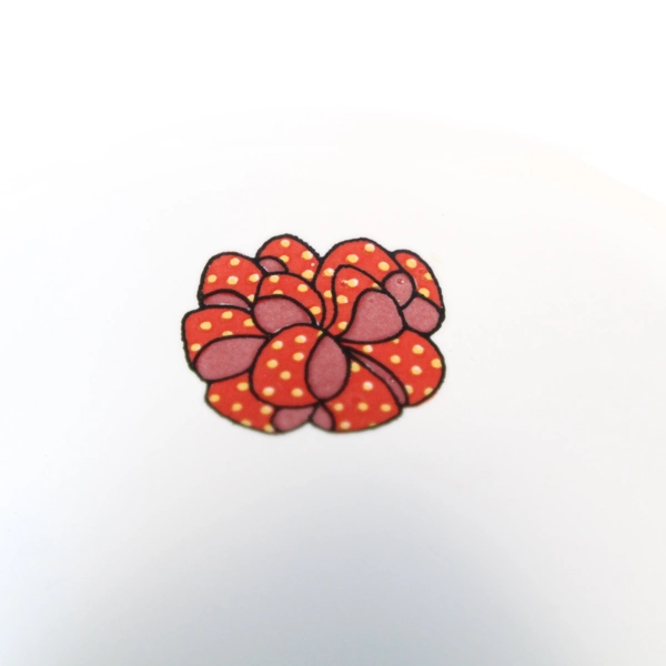 Fire Works Design Christmas Mug Red Green Floral Ribbons Holiday Coffee Cup