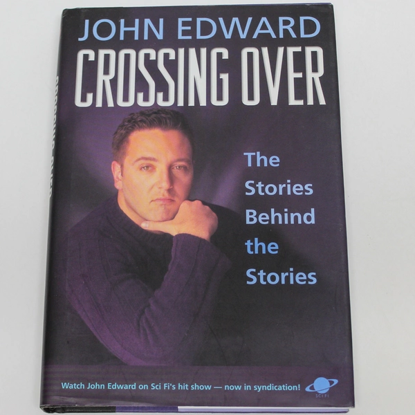 Crossing Over by John Edward Hardcover Book 2001 Good Condition