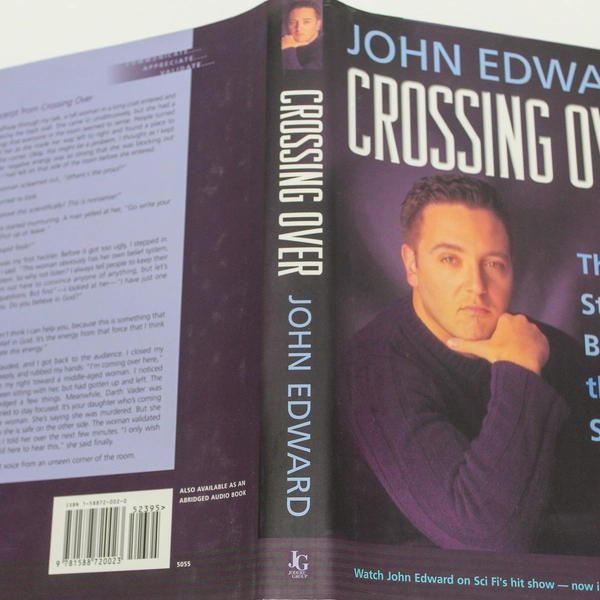 Crossing Over by John Edward Hardcover Book 2001 Good Condition