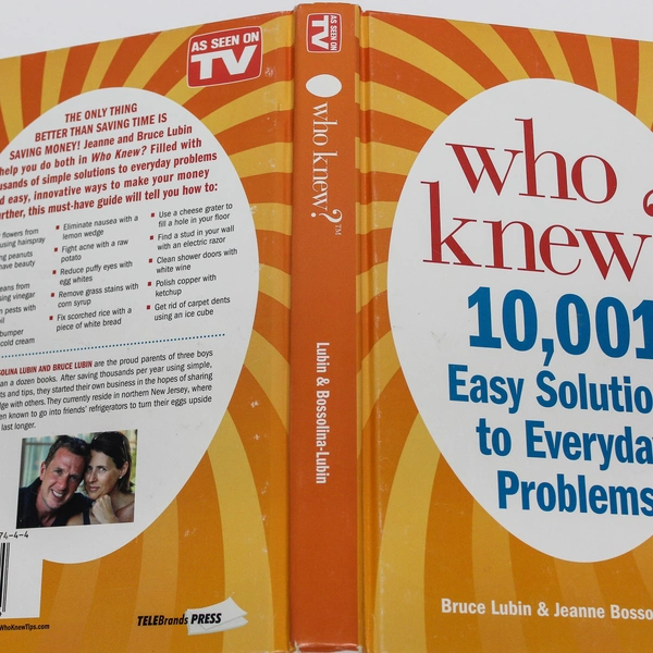 Who Knew? by Bruce & Jeanne Lubin 2011 Castle Point Hardcover Book