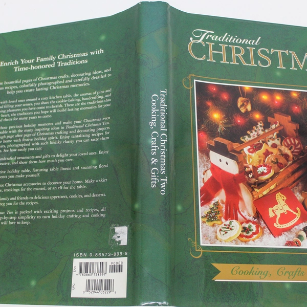 Traditional Christmas Two Book by Cowles Creative Publishing - Good Condition